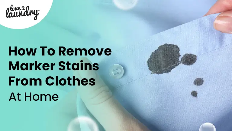 How to Remove Marker Stains from Clothes