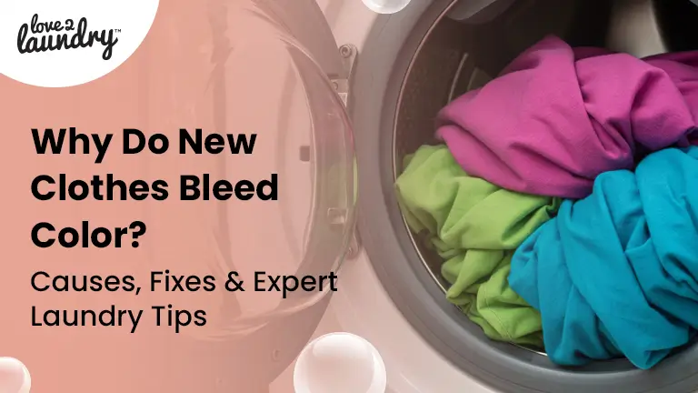 new clothes bleed color