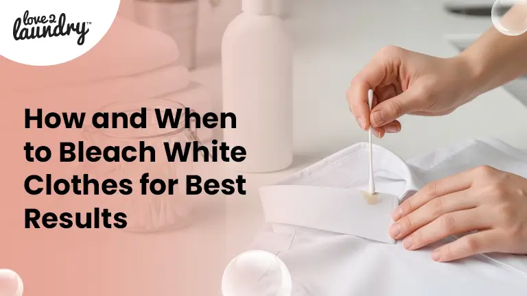 bleach white clothes